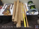Various Long Handles For Tools wood and fiberglass