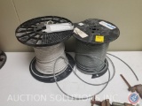 Partial Spool Carol Commuication Cable, And Partial Spool Of Cat6 Communication Cable