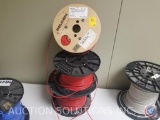 3 Partial Spools Of 22 AWG Audio Control And Instrumentation Cable