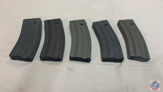 (5) 30 Round Aluminum AR magazines - various brands -... Used LE Consignment - condition varies-stoc