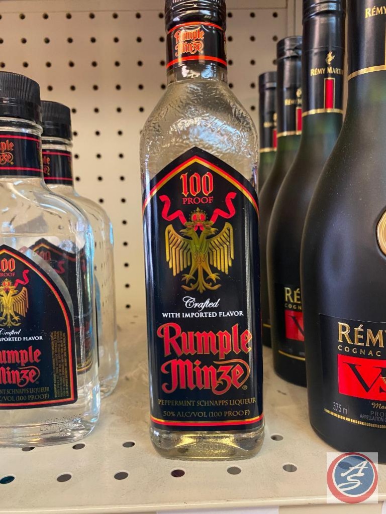 Approx 3 Bottles Of Rumple Minze Industrial Machinery Equipment Food Beverage Service Bar Brewery Wines Spirits Online Auctions Proxibid