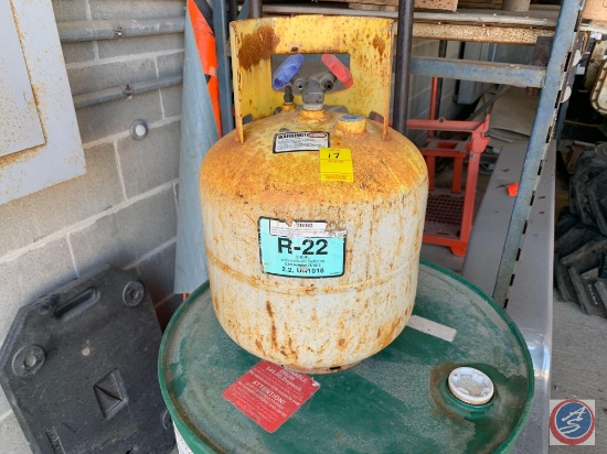 Cylinder of Recovered R22 Freon