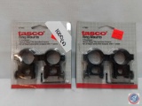 2 sets Tasco 1 inch Scope Rings