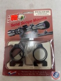 Custom Scope Mounts, Model No. 22 SM-30MM, fits .22 Caliber Rimfire Rifles & Paint Ball Guns with