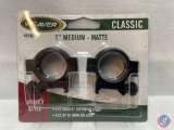 Weaver Classic, 1? Medium, Matte, Fits Weaver Top Mount Bases, Fits up to 40MM Obj Lens