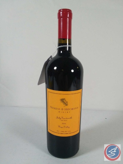 2004 Behrens and Hitchcock Winery July Fourteenth Red Wine Napa Valley