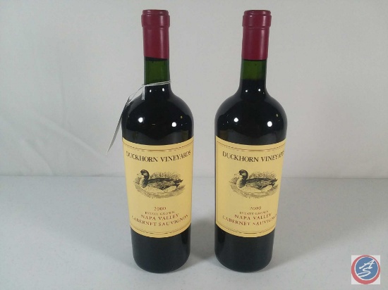 {{2X$BID}} 2000 Duckhorn Cabernet Sauvignon Wine