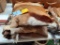 The Namib Collection Throw Pillow and Three Fur Pelts
