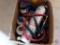 Box Containing Assorted Bottles of Refrigerant and Nozzles