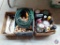 Camping Lanterns, Ropes, Hose and (2) Kreel Bags