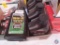 Toyota SAE 0W-20 Motor Oil (5) Full Quarts and (1) Partial Quart