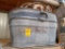Metal Wash Bin with Assorted Sets of Antlers