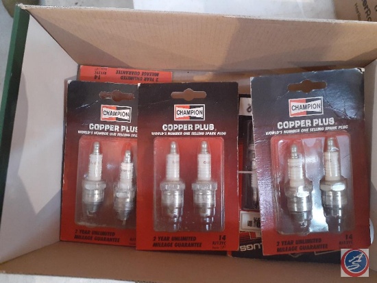 (4) Pkg. Champion Copper Plus Spark Plugs and (2) Pkgs Champion Spark Plugs Stock No. 430