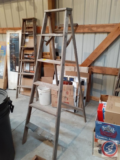 6 Ft. Wooden Step Ladder