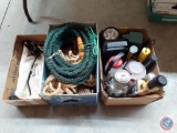 Camping Lanterns, Ropes, Hose and (2) Kreel Bags