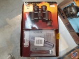 Simmons Binoculars New in Box and Bushnell Trophy Red Dot Scope