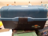 Flambeau Tackle Box Containing Assorted Size Weights and Treble Hooks