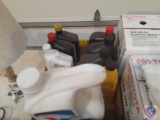 Box of Assorted Motor Oils