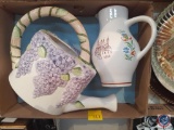 TELC Pitcher and Ceramic Water Can