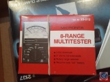 Vintage Test Light, 8 Range Mult-Tester and Sears Timing Light No. 2137