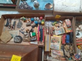Rocks, Can Tabs, Toy Cars/Trains, Rock with Shell Impression, Rings and More