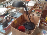 GE AM/FM Alarm Clock Model No. 7-4616B, Litech Alarm Clock Model No. E062 and Desk Lamp