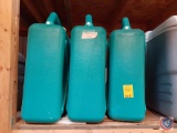 {{3X$BID}} Six Gallon Plastic Water Cans