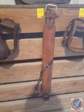 Leather Back Cinch