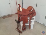 Vega Saddlery Custom Made Vinita Ok Saddle Size 16''