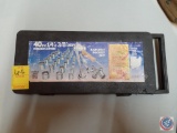 40 Piece 1/4'' and 3/8'' Drive Ratchet and Socket Set {{COMPLETE}}