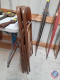 (2) Samsonite Metal and Padded Folding Chairs Model No. 450958