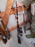 Fishing Poles Including Zebco Rhino Spinning Rod Model No. ZRS66MHA, Spincast Rod Model No. 1055,