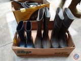 (3) Pairs of Muck Boots Including Servus Size 8, Northerner Size 9 and Weather Stars Size 4