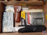 Set of Browning Knives Marked Our Family Legacy, Browning Knive Model 733, Buck Knife and More