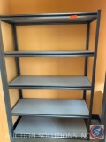 Shelf unit 48 wide by 71 high by 18 deep shelving unit in the front storage area