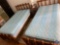 Wooden Bunk Bed Set w/ Ladder and Rails ((As Shown, Can Be Set Up As Twin Beds As Well)... Includes