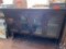 Antique Hutch Top w/ Four Glass and Wooden Doors...