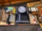 Vintage Desk Tape Dispensor, Desk Set, Magnifying Glass, More...