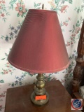 Pair Of Matching Lamps, Foot Stool...