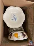Hand Painted Tiffani Bowls, Better Homes and Gardens Bowls...