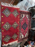(2) Smaller Sized Area Rugs...