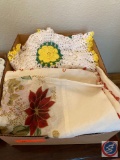 Hand Embroidered Linens, Linens...