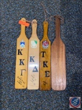 (4) Sorority Paddles... {Three are personalized}