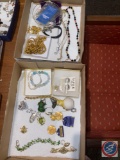 Napier Cuff Links, Assorted Vintage Women's Jewelry