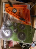 Warrior 6 Pc Wire Wheel and Cup Brush Set, Ridgid Planer Knives, Bungee w/ Hooks, More...