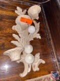 Wall Candle Decorative Sconce, (2) Small Rugs
