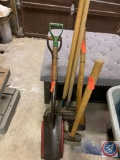 Garden Rakes, Ax, Sledgehammer, Trench Shovels...