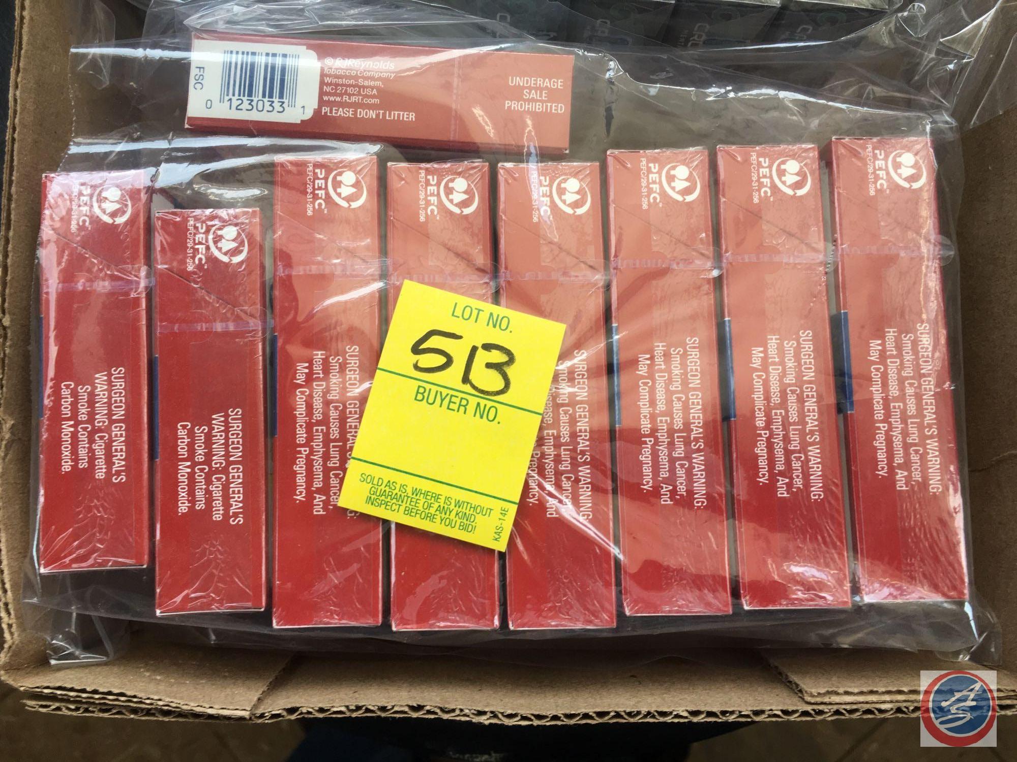 3) Packs Camel Red Wides and (6) Packs Camel Red | Proxibid