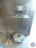 Valley 6'' Electric Bench Grinder Model No. BG-6 Bolted to Stand