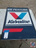 We Feature Valvoline Sign Measuring 24'' X 36''